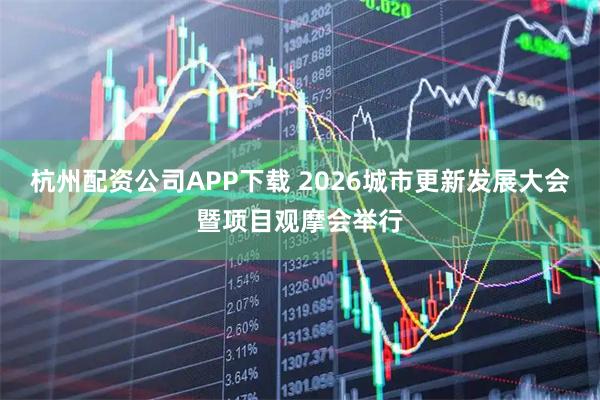 杭州配资公司APP下载 2026城市更新发展大会暨项目观摩会举行